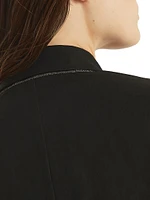 Cotton Organza Blazer