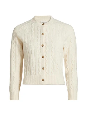 Penrose Cable-Knit Cardigan