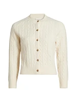 Penrose Cable-Knit Cardigan