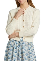 Penrose Cable-Knit Cardigan