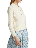 Penrose Cable-Knit Cardigan