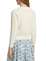 Penrose Cable-Knit Cardigan