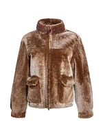 Shearling Zipper Jacket