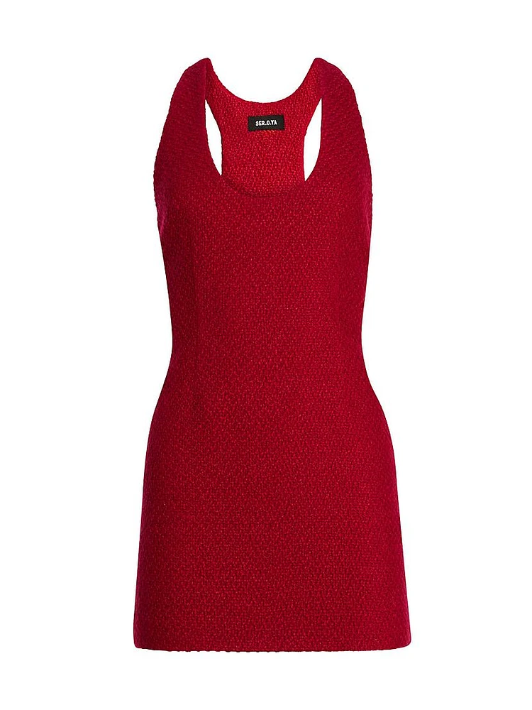 Harlowe Boucle Mini Dress