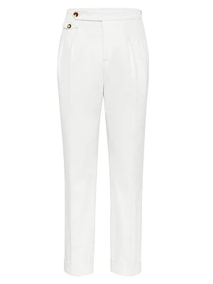 Garment Dyed Tailor Fit Trousers