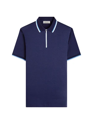 Quarter-Zip Polo Shirt