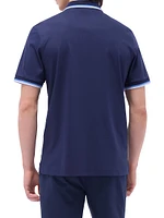 Quarter-Zip Polo Shirt