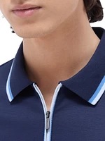 Quarter-Zip Polo Shirt