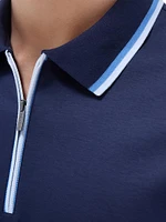 Quarter-Zip Polo Shirt
