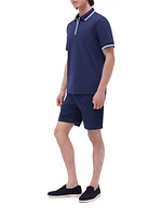 Quarter-Zip Polo Shirt