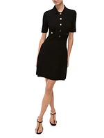 Lauper Rib-Knit Sweaterdress
