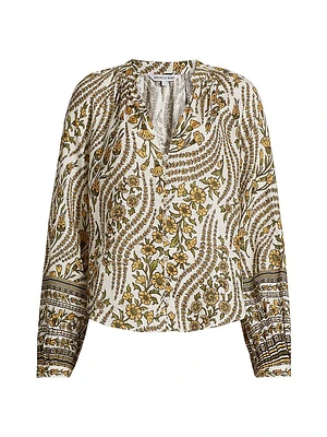 Ailani Linen Button-Up Top