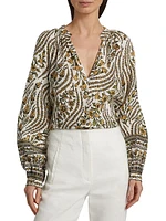 Ailani Linen Button-Up Top