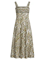 Rye Floral Linen Dress