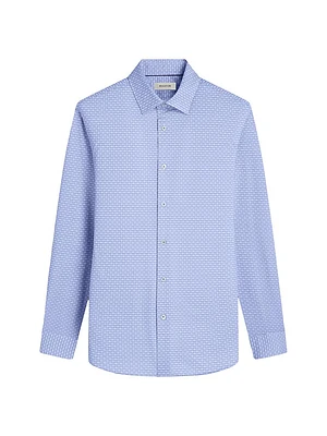 Jules Geometric-Print Cotton Shirt