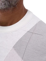Cotton-Blend Crewneck Sweater