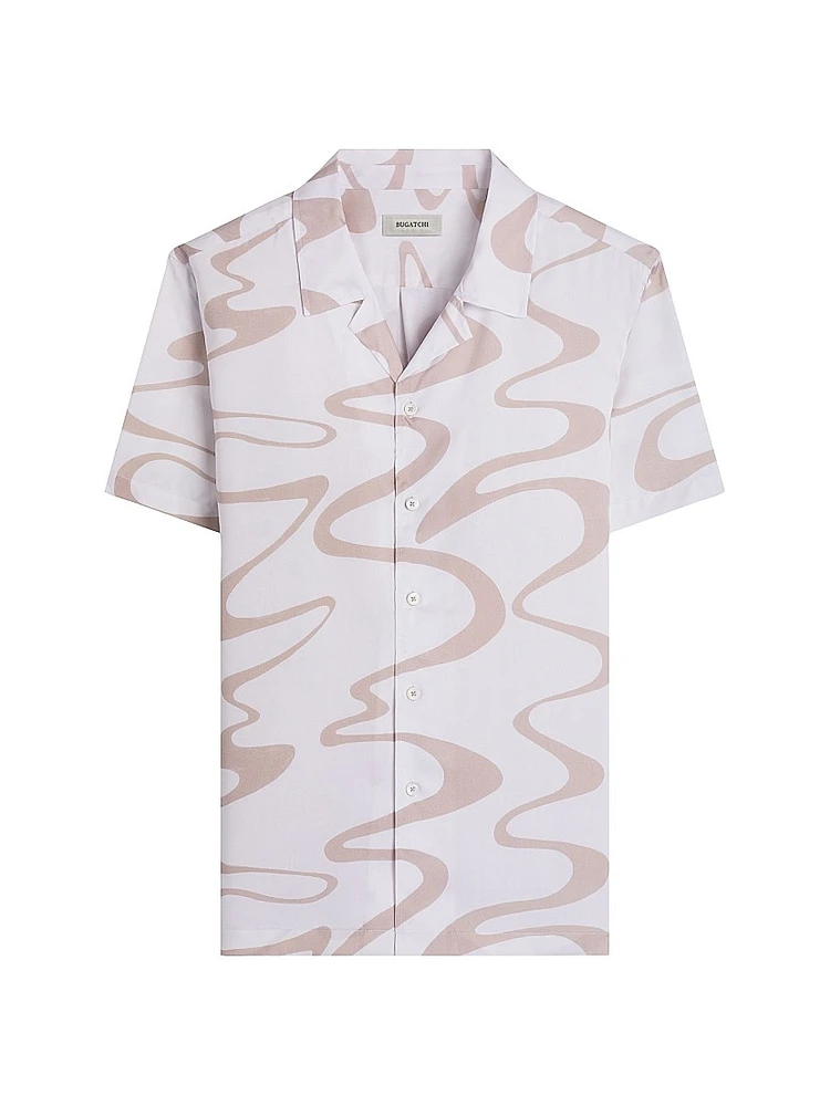 Jackson Abstract Short-Sleeve Shirt