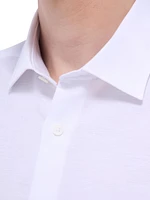 Orson Woven Cotton Shaped Button-Front Shirt