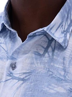 Julian Palm Linen Shirt