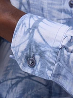 Julian Palm Linen Shirt