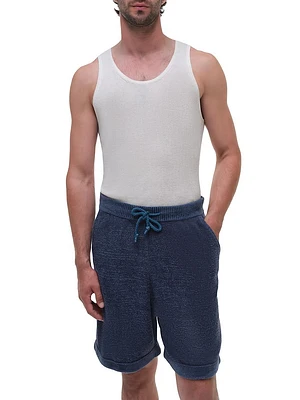 Drawstring Knit Shorts