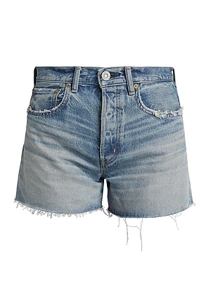 Bayville Mid-Rise Denim Shorts