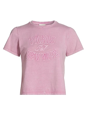 Logo Stretch-Cotton T-Shirt