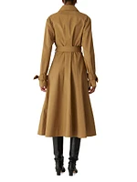 Cotton-Blend Trench Coat