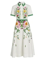 Floral Cotton Shirtdress