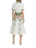 Floral Cotton Shirtdress