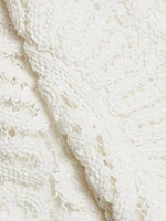 Lorelai Crocheted Crewneck Midi-Dress