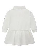 Baby Girl's & Little Girl's Polo Dress in Cotton