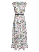 Delilah Floral Lace Maxi-Dress