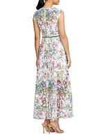 Delilah Floral Lace Maxi-Dress