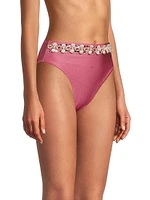 Seashell High-Waist Bikini Bottom