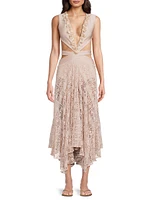 Seashell Plunge Beach Dress