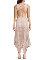 Seashell Plunge Beach Dress