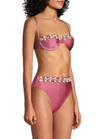 Seashell Strapless Bikini Top