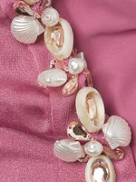 Seashell Strapless Bikini Top