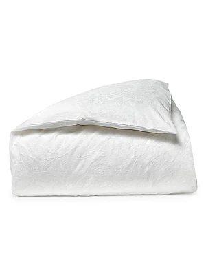 Heritage Organic Jacquard Duvet Cover