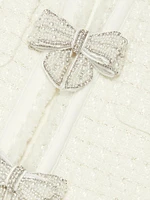 Bouclé Bow Minidress