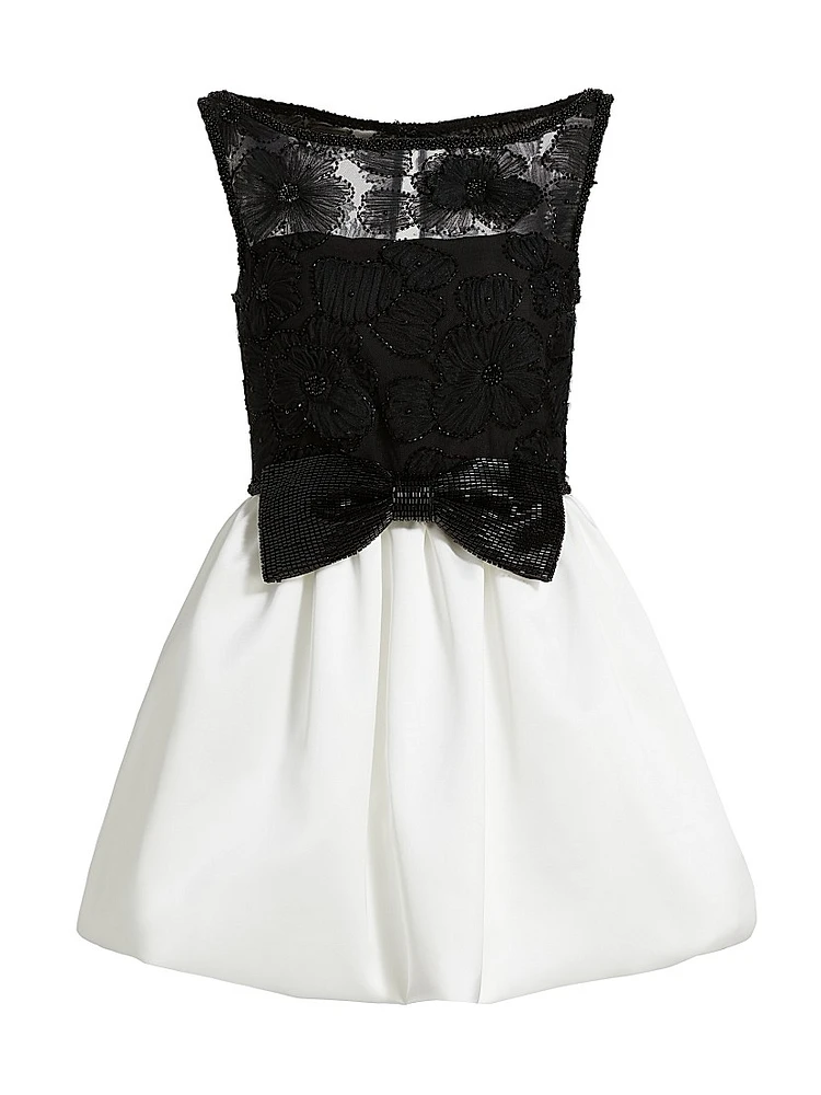 Tulle Fit & Flare Minidress