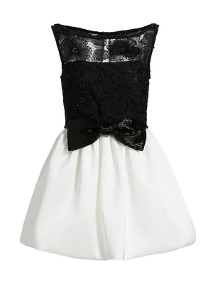 Tulle Fit & Flare Minidress