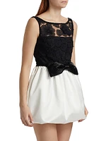 Tulle Fit & Flare Minidress