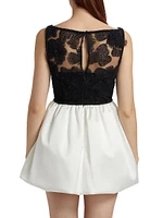 Tulle Fit & Flare Minidress