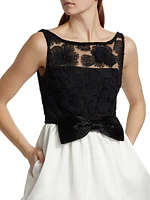 Tulle Fit & Flare Minidress