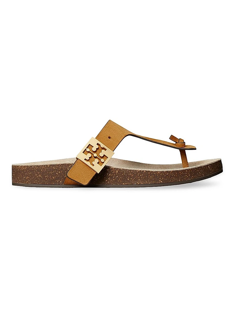 Mellow Leather Thong Sandals