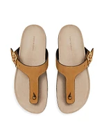 Mellow Leather Thong Sandals
