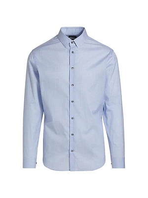 Mini Plaid Cotton Shirt