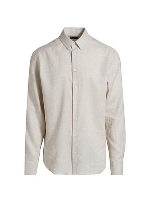 Solid Linen Classic Shirt
